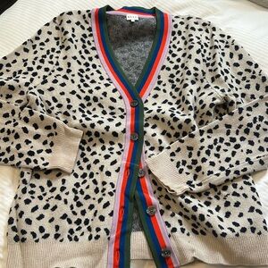 KULE CARDI - Leopard print